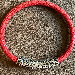 John Hardy Unisex red bracelet